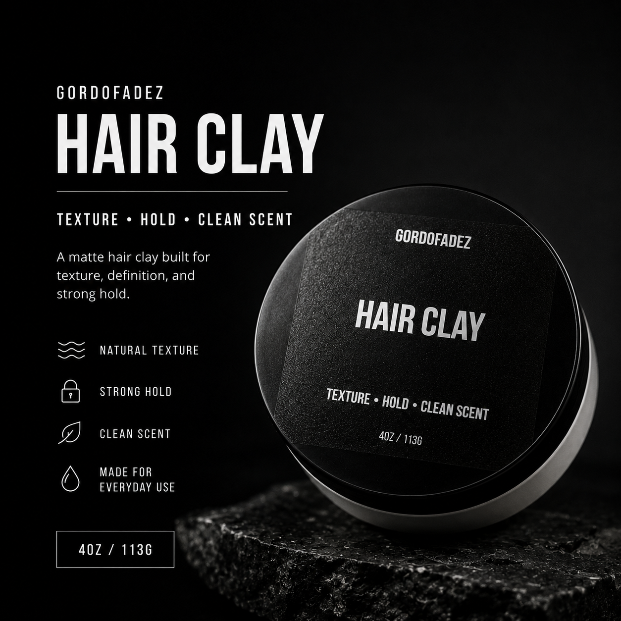 GORDOFADEZ Hair Clay